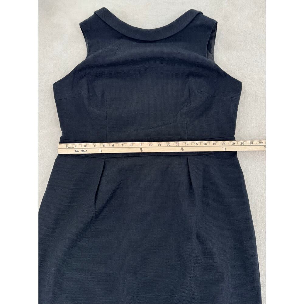 Boden Martha Black Dress Vintage Inspired Knee Length Sheath Pockets Plus 20 - Picture 7 of 10